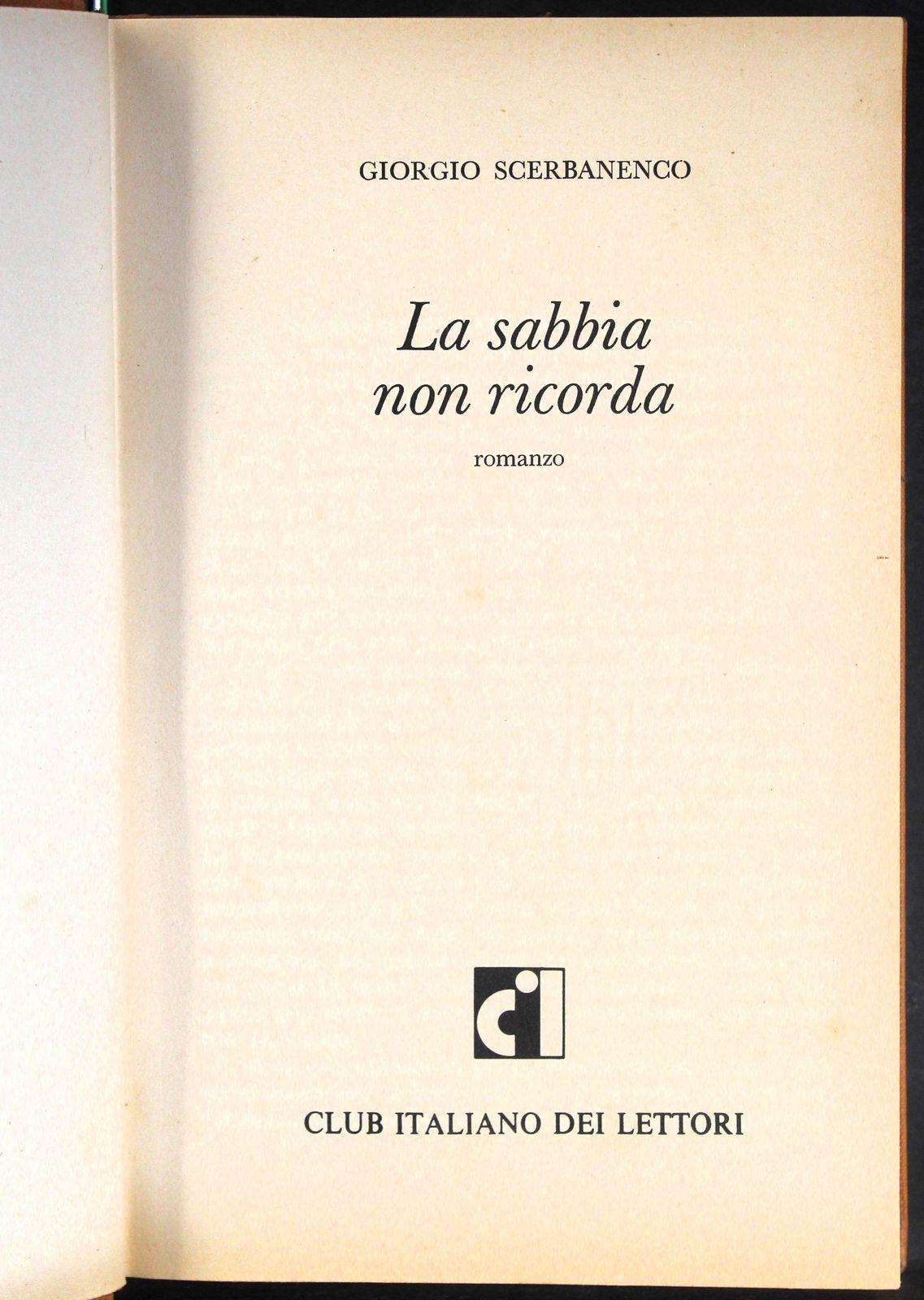 La sabbia non ricorda