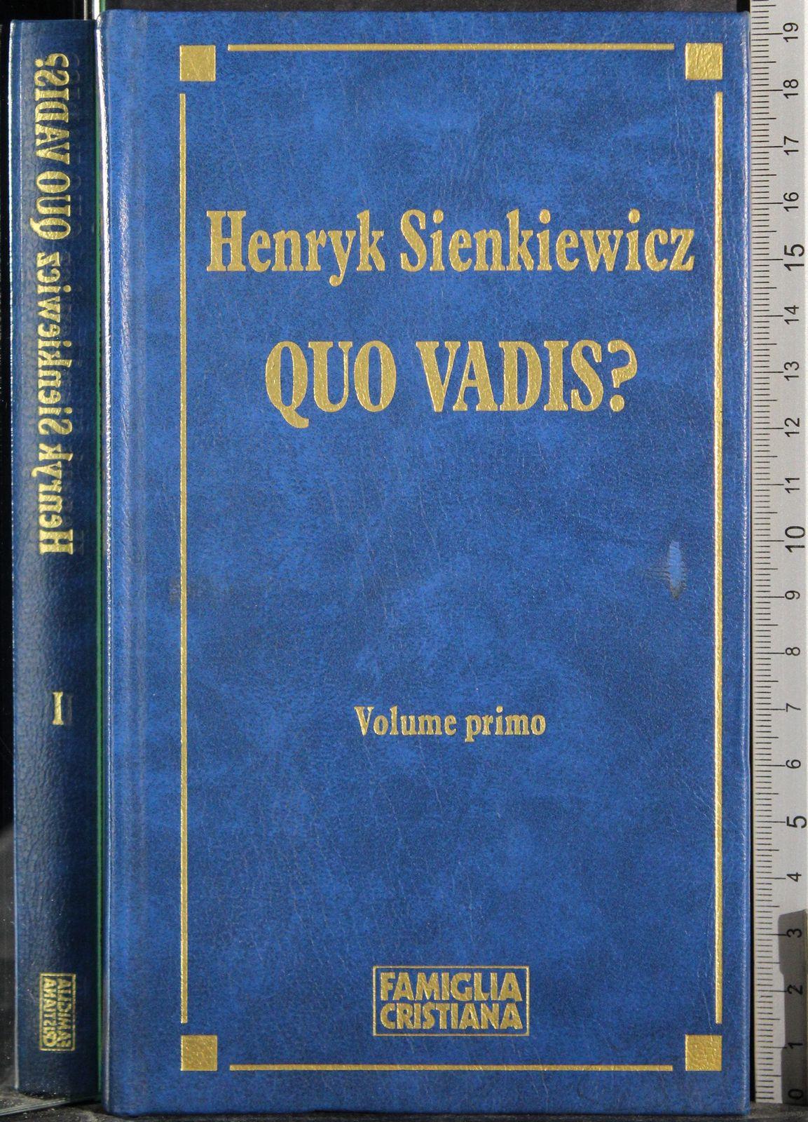 Quo vadis? 2 Volumi