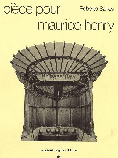 Pièce pour Maurice Henry - copertina