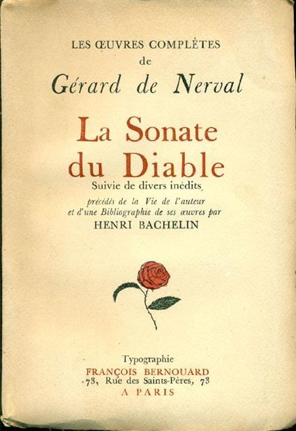 La Sonate du Diable - copertina