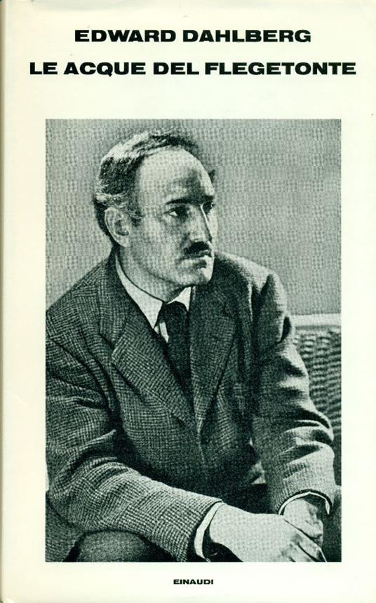 acque del Flegetonte - Edward Dahlberg - copertina