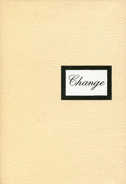 Change - copertina