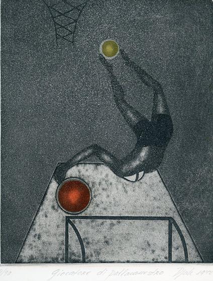 Giocatore di pallacanestro - copertina