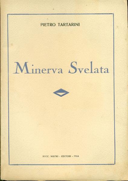 Minerva svelata - copertina