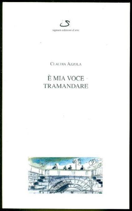è mia voce tramandare - copertina