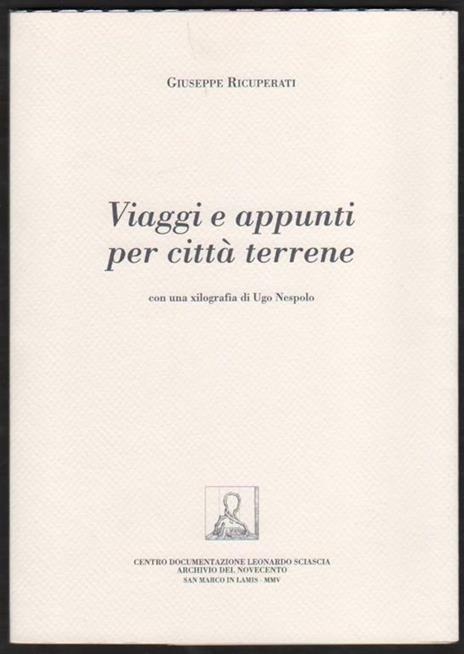 Viaggi e appunti per città terrene - 2