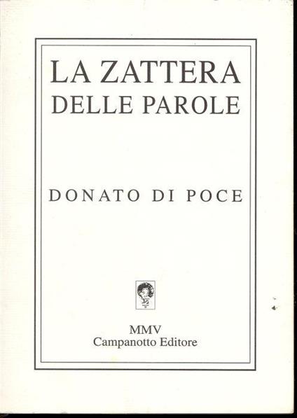 La zattera delle parole - copertina