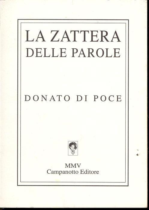 La zattera delle parole - copertina