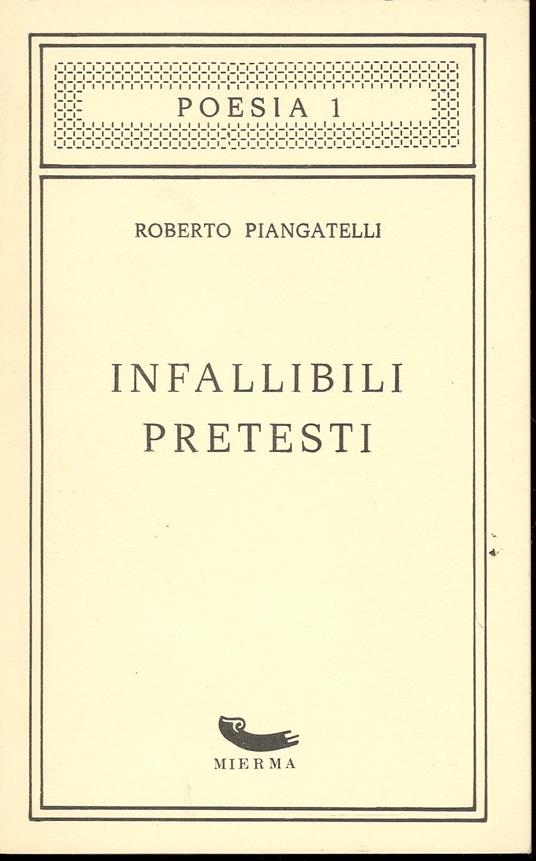 Infallibili pretesti - copertina