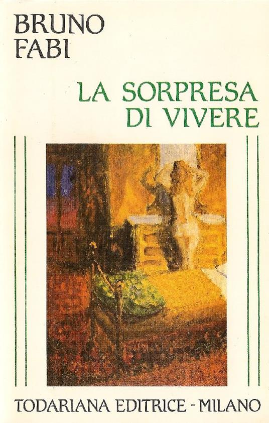 La sorpresa di vivere - copertina