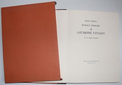 Dodici disegni di Giuseppe Viviani - copertina
