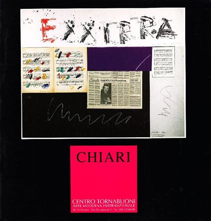 Giuseppe Chiari - copertina