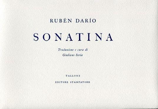 Sonatina - copertina