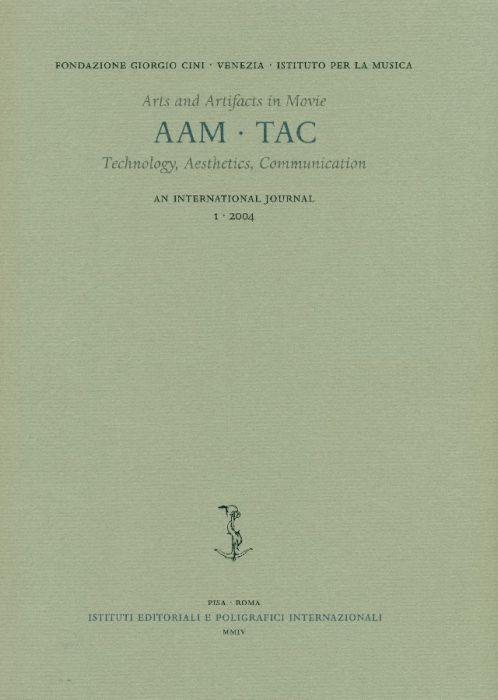 Musicalia. Annuario internazionale di studi musicologici - copertina