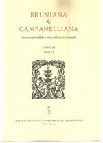 Bruniana & Campanelliana. 2005 - N.1