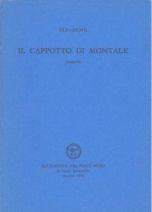 Il cappotto di Montale. Poemetto - Elio Fiore - copertina