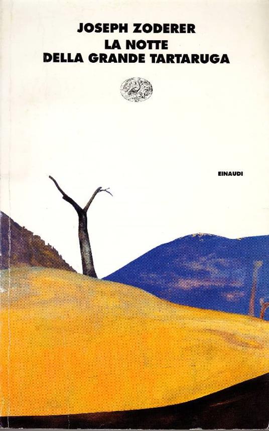 La notte della grande tartaruga - Joseph Zoderer - copertina