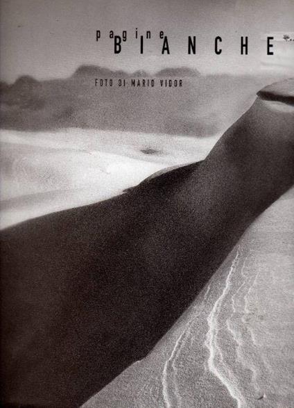 Pagine bianche - Mario Vidor - copertina