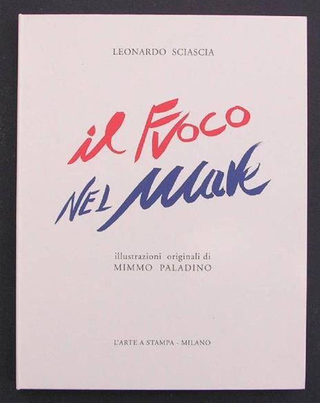 Il fuoco nel mare - copertina