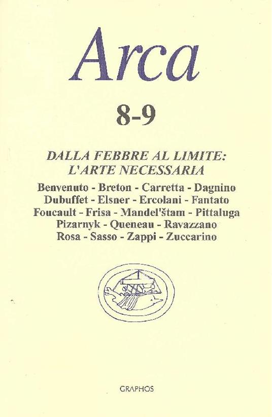 Arca. Dicembre 2003 - N. 8/9 - copertina