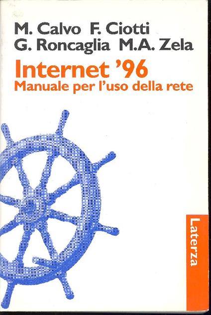 Internet '96. Manuale per l'uso della rete - copertina