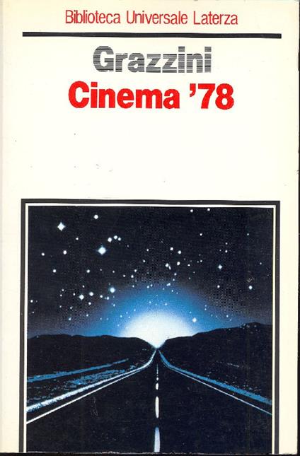 Cinema '78 - Giovanni Grazzini - copertina