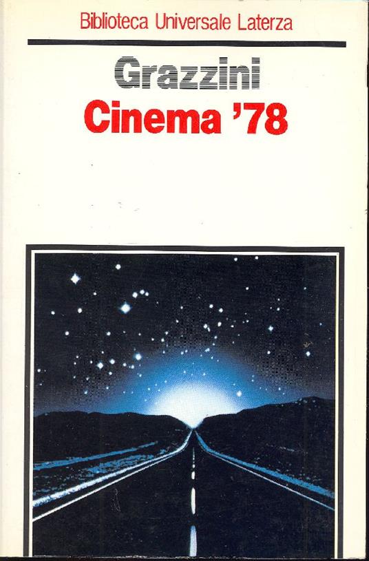 Cinema '78 - Giovanni Grazzini - copertina