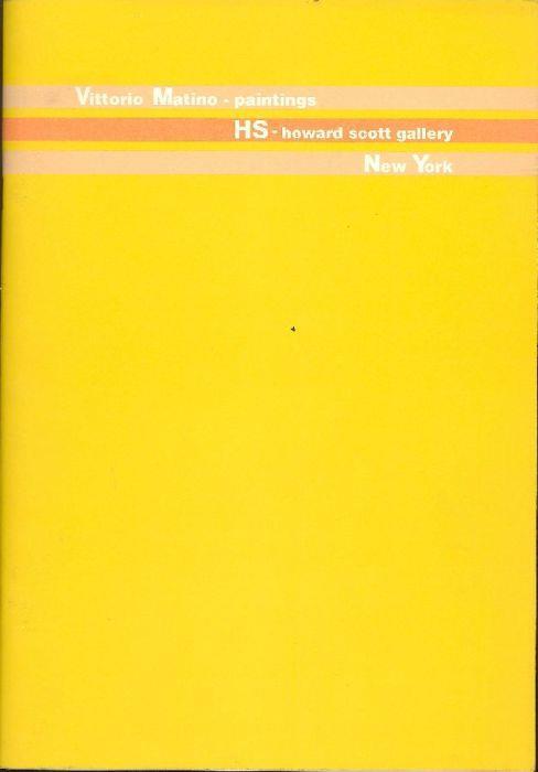 Vittorio Matino Paintings - Vittorio Matino - copertina