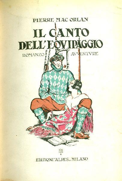 Il canto dell'equipaggio - Pierre Mac Orlan - copertina