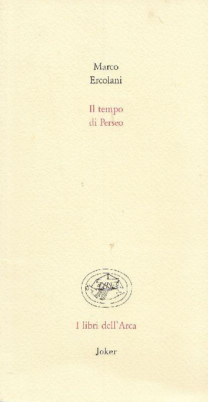 Il tempo di Perseo - Marco Ercolani - copertina