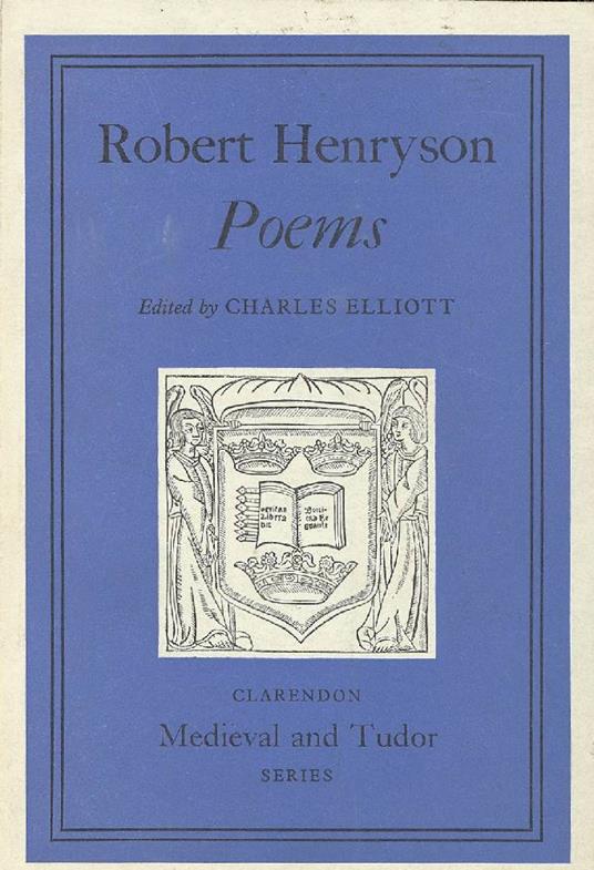 Poems - Robert Henryson - copertina