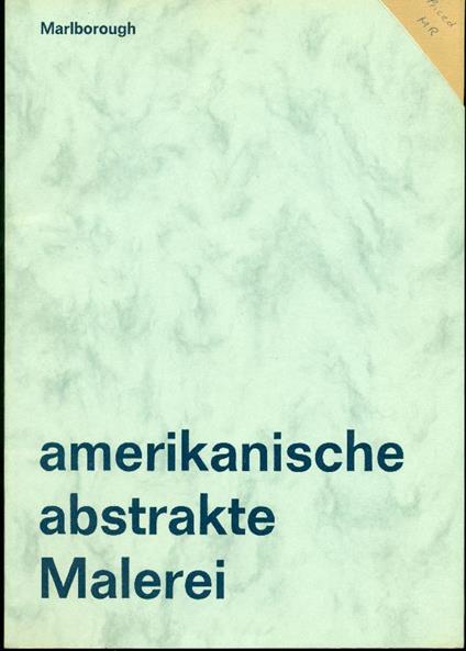 Amerikanische Abstrakte Malerei - copertina