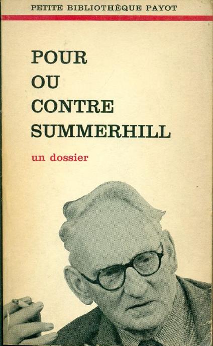 Pour ou contre Summerhill - copertina