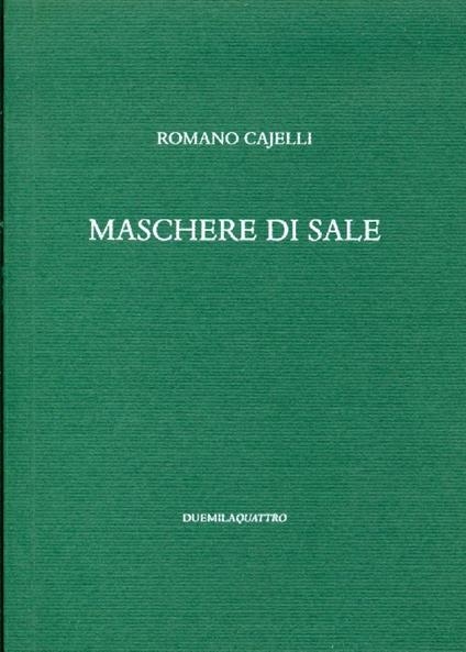 Maschere di sale - copertina