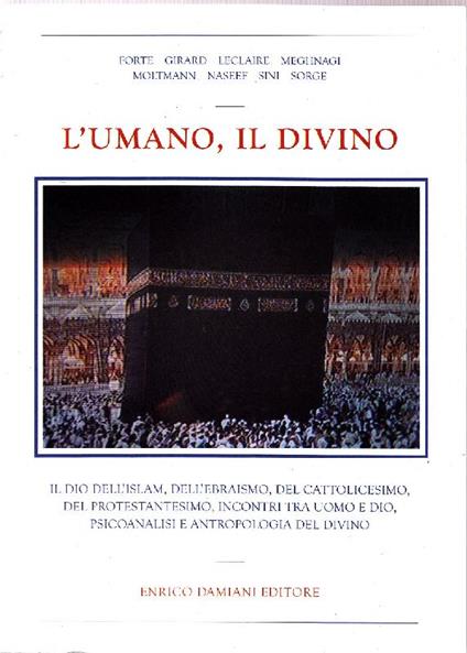 L'umano, il divino - copertina