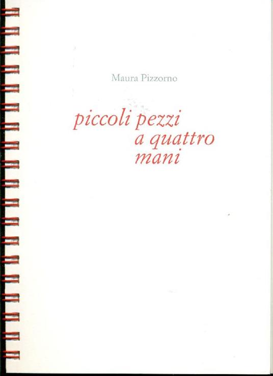 Piccoli pezzi a quattro mani - copertina