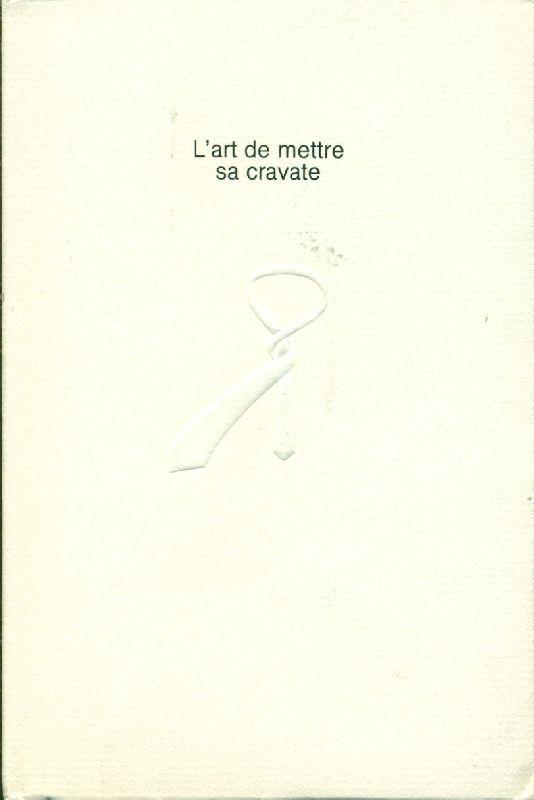 L' art de mettre sa cravate - copertina