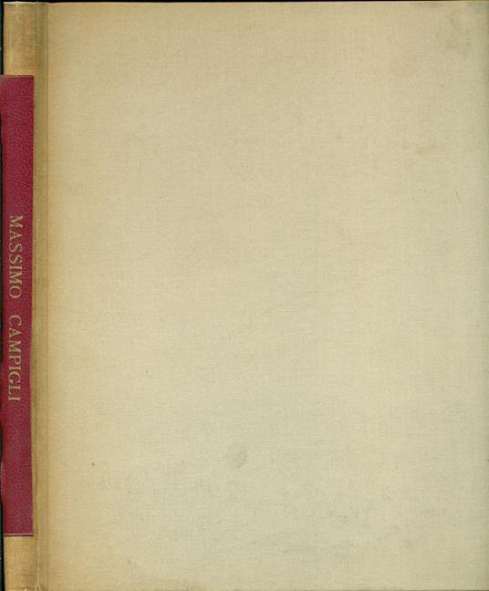 Massimo Campigli - copertina