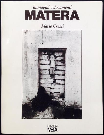Matera. Immagini e documenti - Mario Cresci - copertina