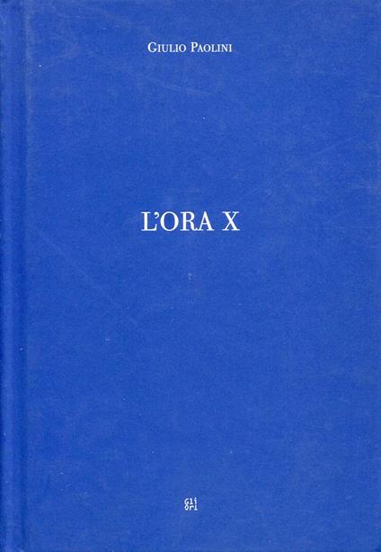 L' ora X - copertina