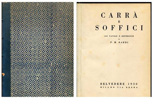 Carrà e Soffici - copertina