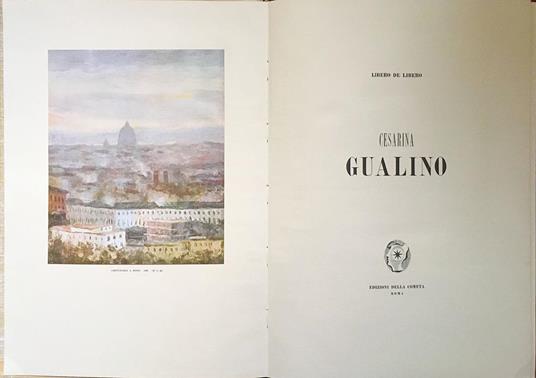 Cesarina Gualino - Libero De Libero - copertina