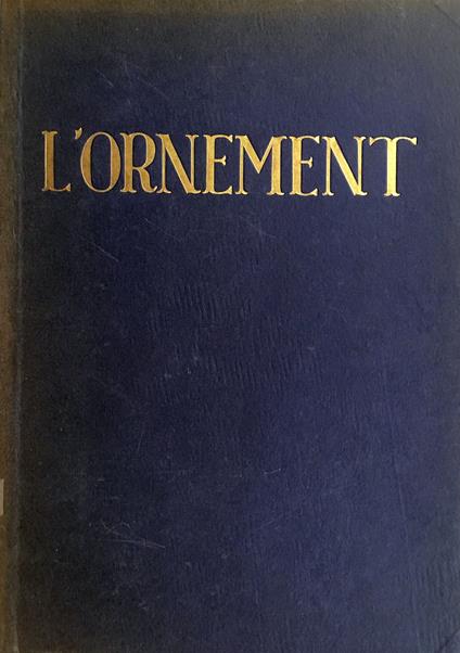 L'ornement - copertina