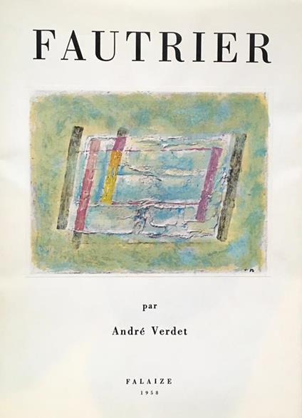 Fautrier - copertina