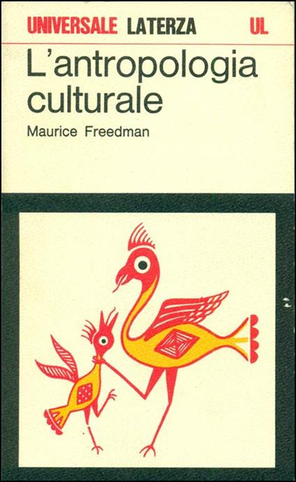 L' antropologia culturale - Maurice Freedman - copertina