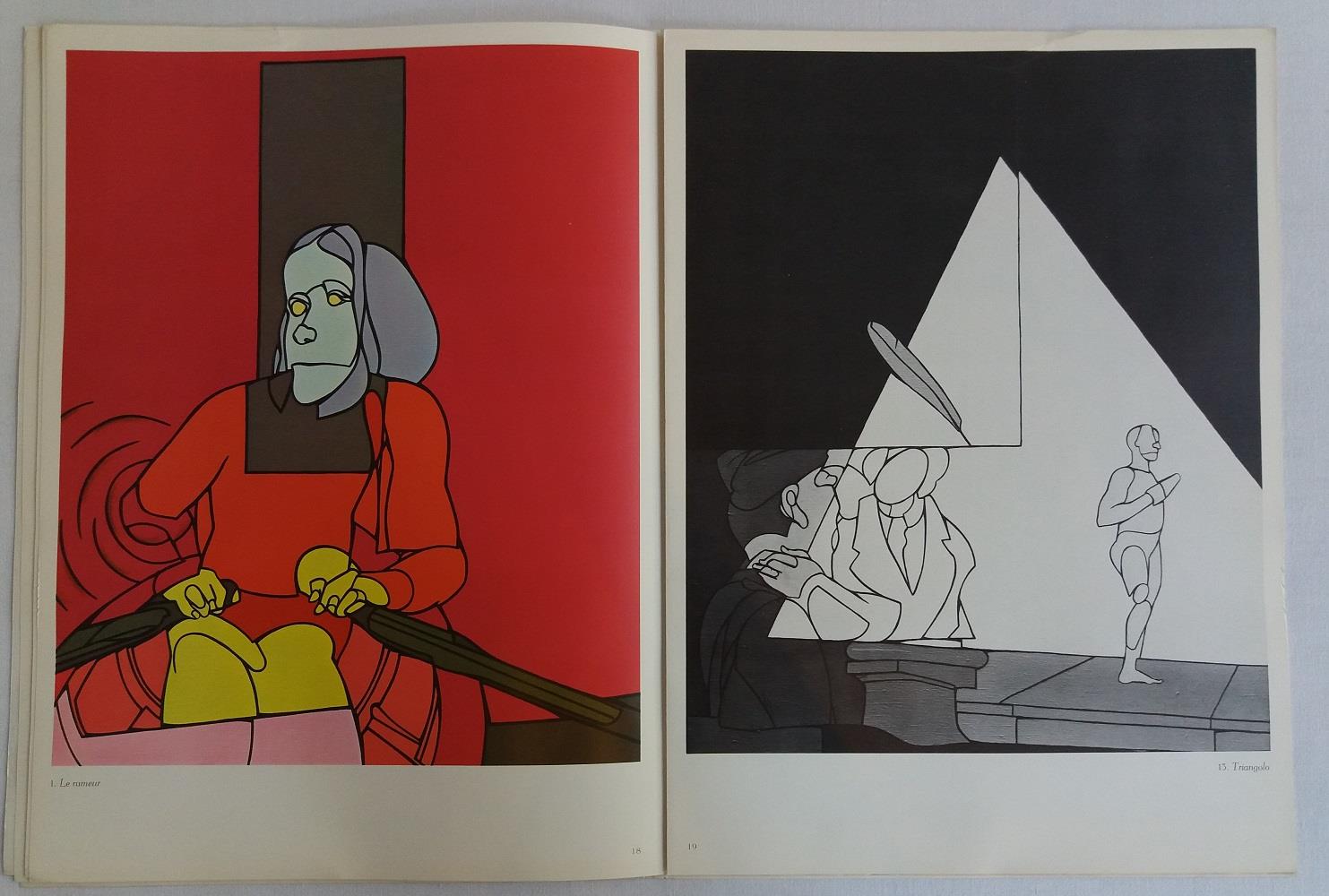 Adami. Derriere Le Miroir. N° 239 Mai 1980