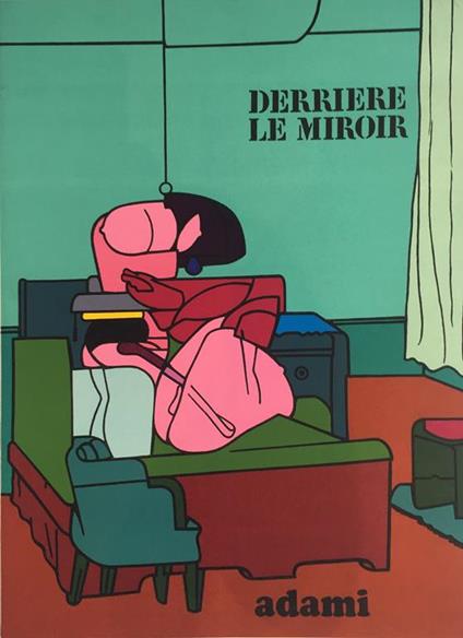 Adami. Derriere Le Miroir. N° 188 Novembre 1970 - Valerio Adami - copertina