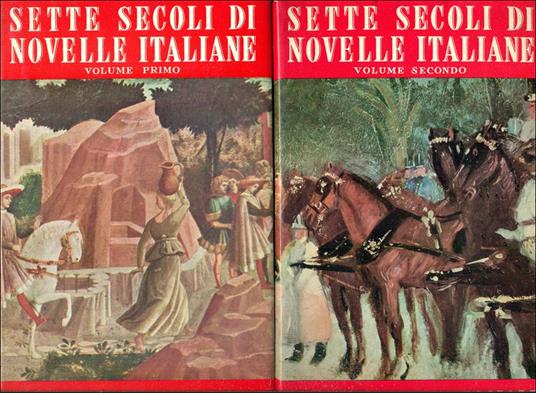 Sette secoli di novelle italiane - copertina