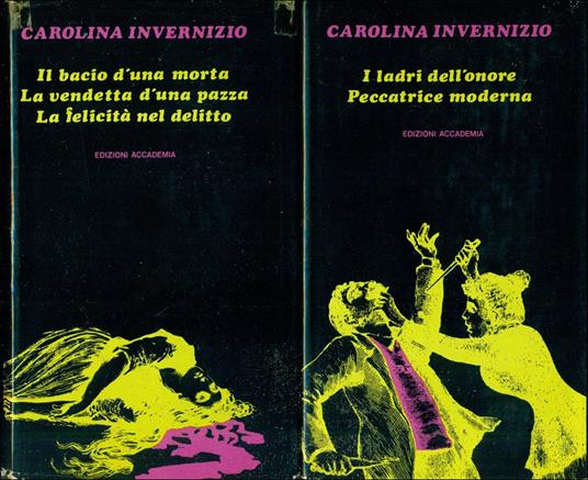 Romanzi del peccato, della perdizione e del delitto - Carolina Invernizio - copertina
