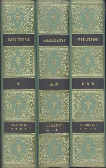 Commedie - Carlo Goldoni - copertina